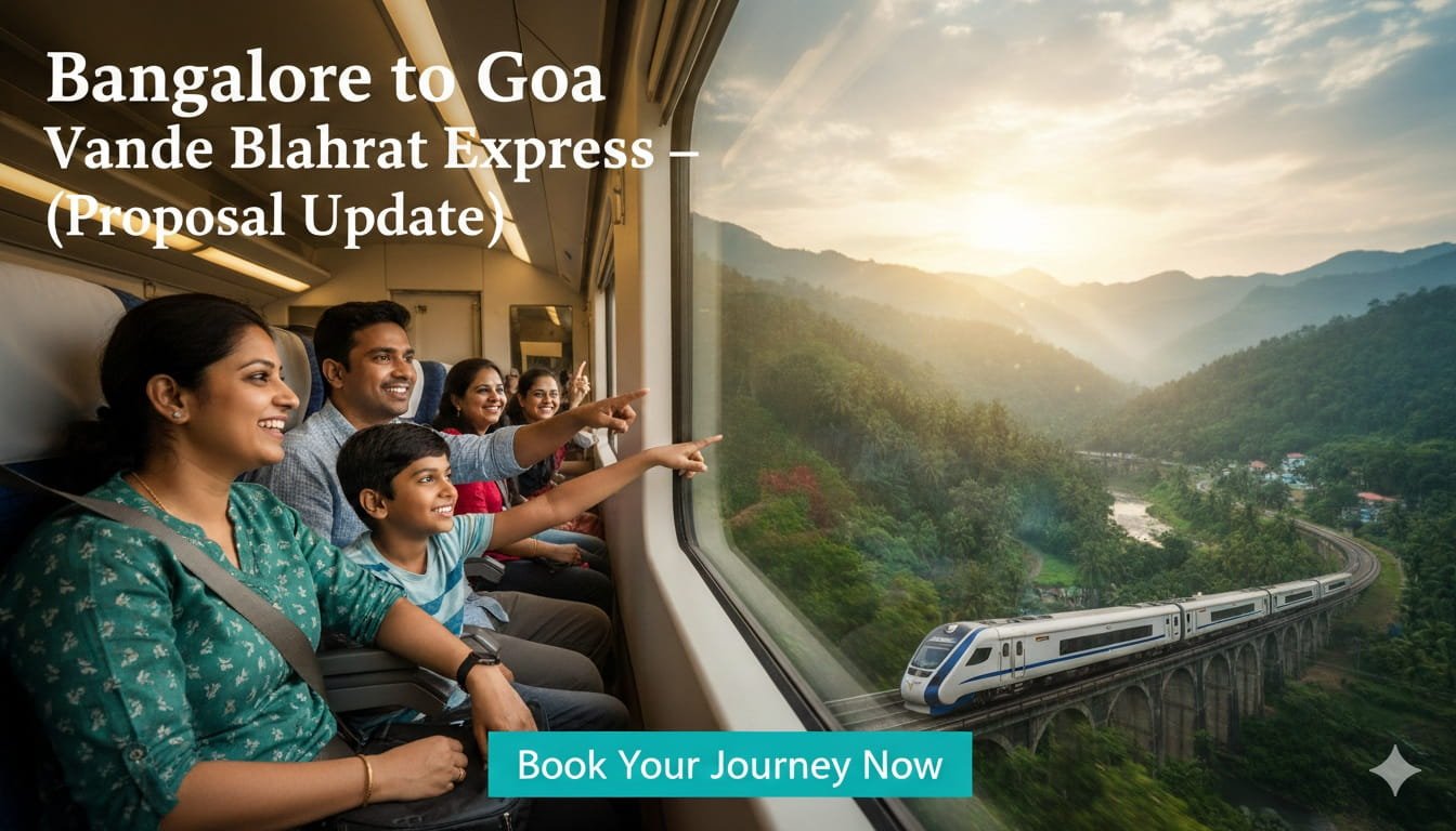 Bangalore to Goa Vande Bharat View